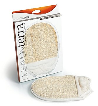 Loofah Elastic Mitt With Cotton